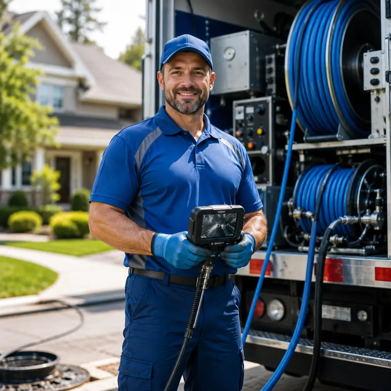 Local outdoor drain cleaning specialists in Ivoryton, CT